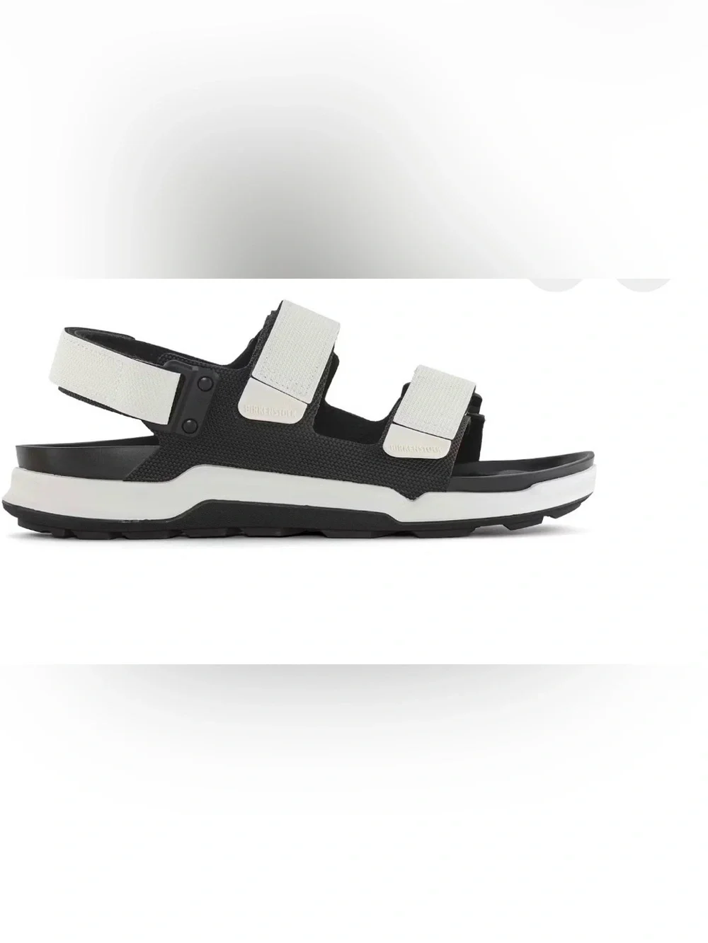 Birkenstock Tatacoa Birko-Flor Black & White Back Strap Sandal - Men's Size 10M